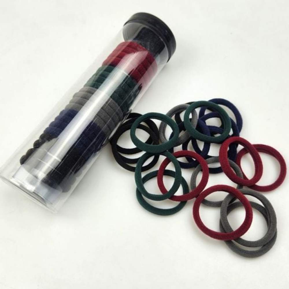 

Повязка для волос Базовая Повседневная 20 шт. Темная Повязка для волос No