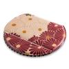 Noren Folding Compact Hand Large Made In Perfect for Respect for the Aged and White Day Mirror, (Retro Flower/Blue) / Japan, Compact, Folding,