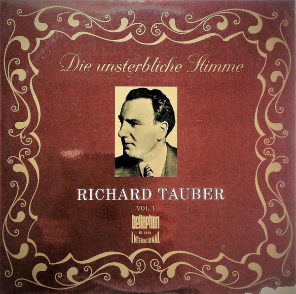

LP Record RICHARD TAUBER The Immortal Voice Vol. I BI1812 Bellaphon Inter Germany Classical Used