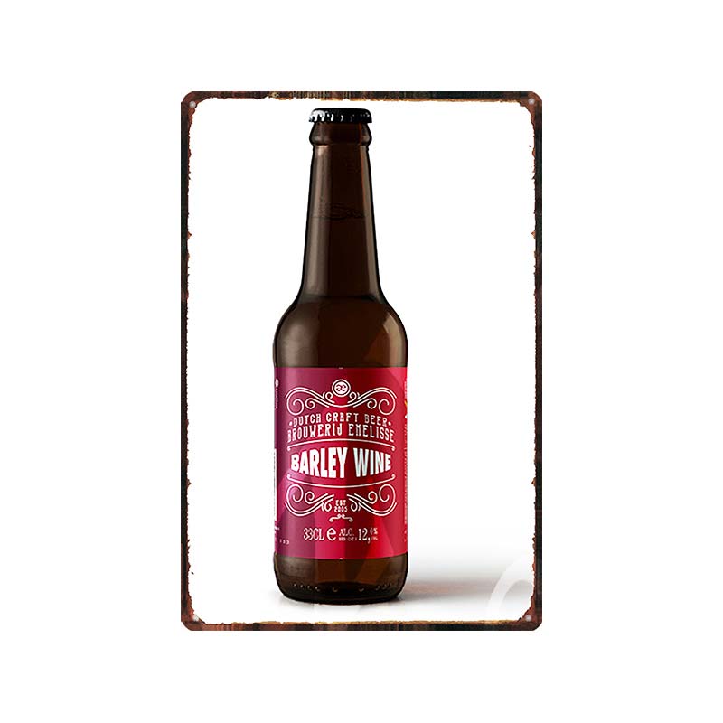 Niederländisches Bier BROUWERIJ’TIJ Vintage Metall Blechschilder Platten Für Wand Bar Pub Kunst Küche Kaffee Heimdekor 30X20CM DU-9096B