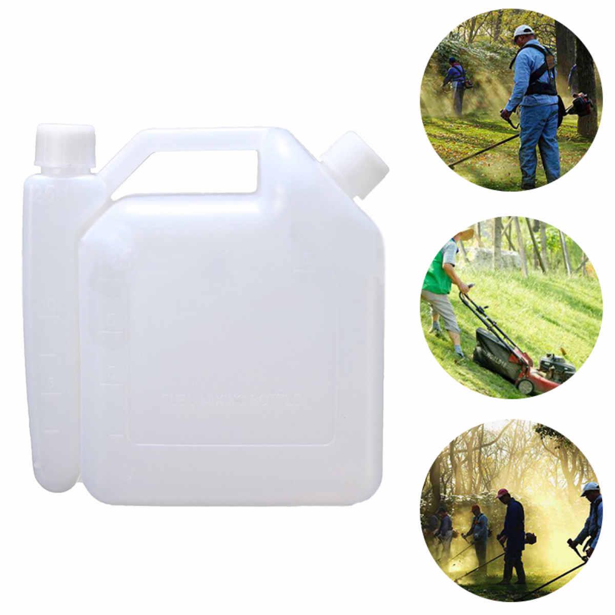 

1 л Нафта Бензин Пляшка для змішування палива Бак Контейнер для зберігання для ходу бензопили Новий