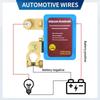 12V Remote Battery Disconnect Automatic Power Shut Off Switch Remote Control Switch For Auto Car Remote Battery Cut Off Switch