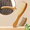 Anti Static Wide Tooth Hair Comb Wood Comb For Hair Styling Detangling Hair Brush Women Head Scalp Meridian Massage Brush