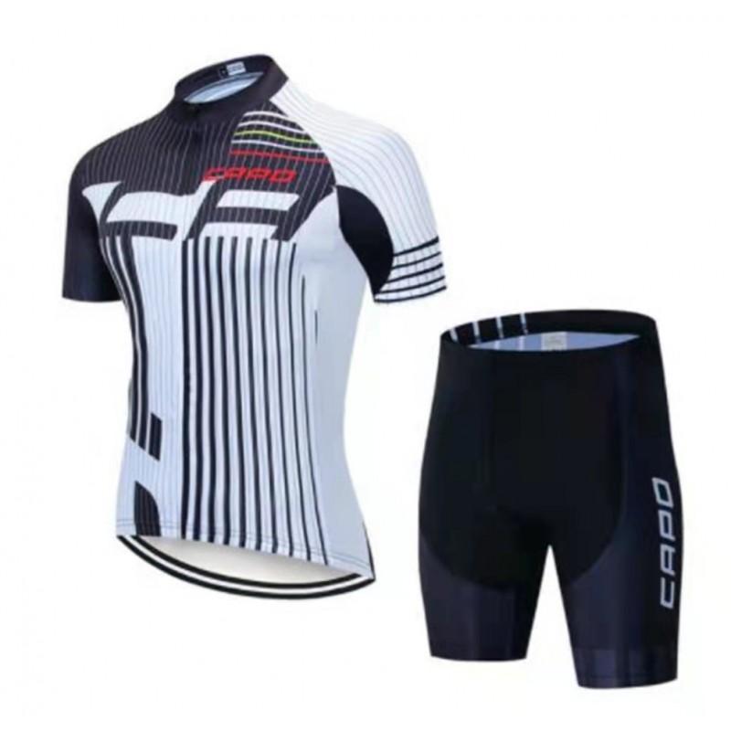 Men Women Cycling Jersey Set Short Sleeve Quick Dry Breathable Road Mountain Bike Apparel