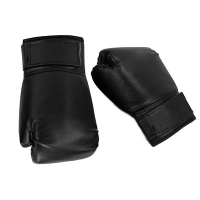 1 pár Dospělé Unisex Tréninkové Boxerské Rukavice Volný Boj Sanda Muay Thai Boxerské Rukavice 10ozČerné