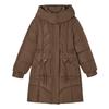 Damen Baumwollgepolsterte Kleidung Winter Neue Baumwollgepolsterte Kleidung Damen Lässig Mittel und Lang Taille Verdickt Warm Baumwollgepolsterte Kleidung Jacke