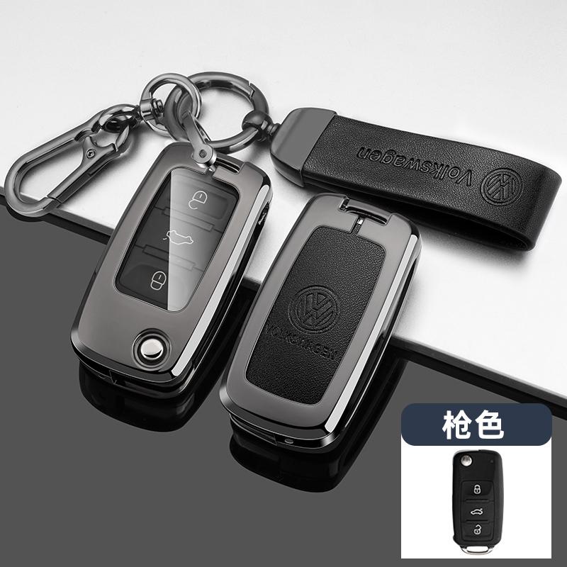 For VOLKSWAGEN VW Car Key Case Cover Shell For Volkswagen VW Polo Golf Passat Tiguan Beetle Caddy T5 Up Eos Skoda Octavia Seat L