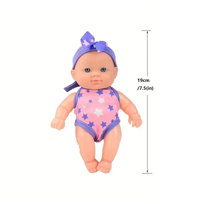 Non-Toxic Doll Toys For Kids Birthday Gifts Children'S Dress Up Simulation Cute Silicone Baby Doll Accessories House Dolls For Children Toys