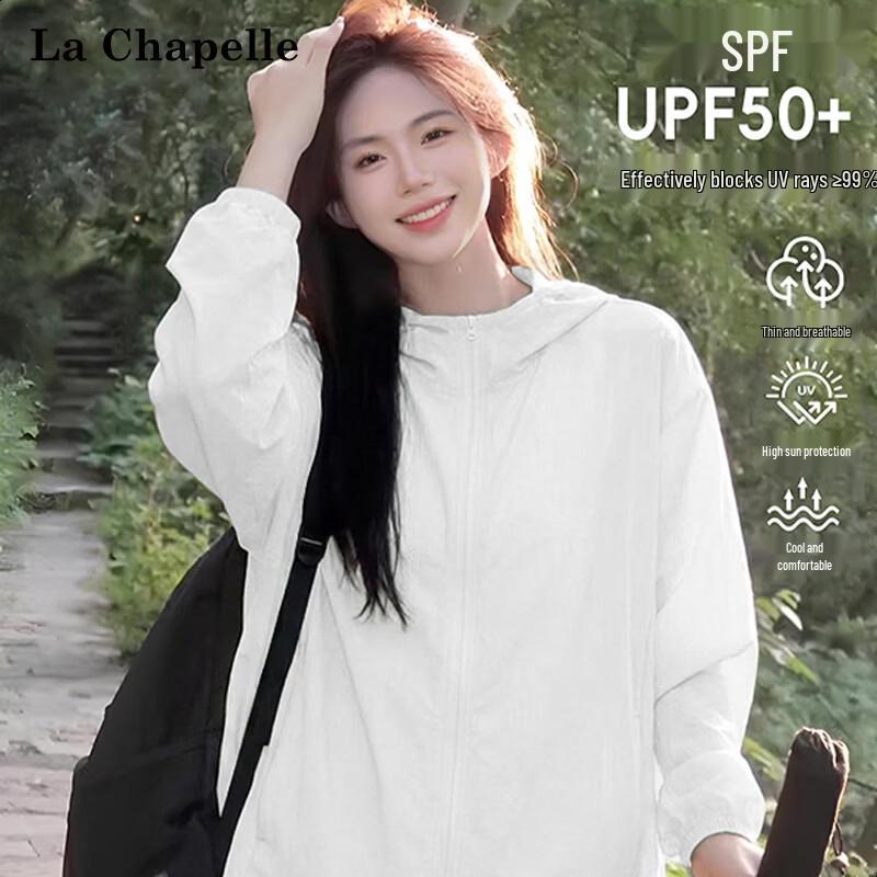 La Chapelle Women s UPF50+ Hooded Sun Protection Jacket 2XL
