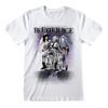 Beetlejuice T-Shirt Weiß Filmposter Offiziell Neu