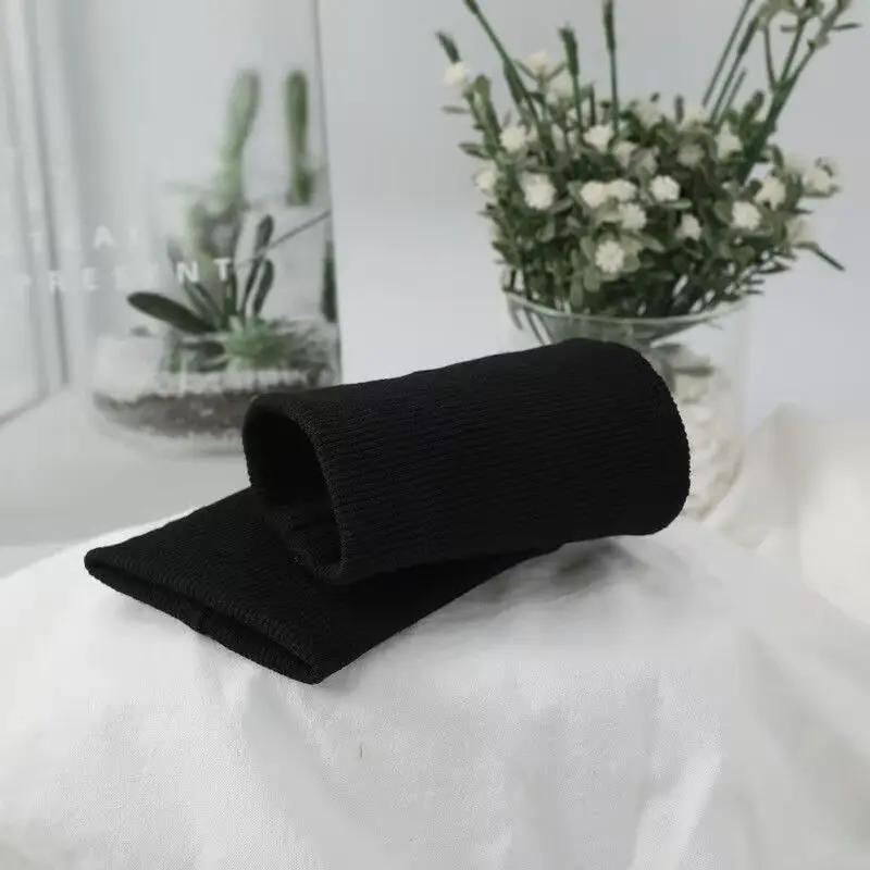 Pure Cotton Knitted Fine Ribbed Sweatshirt Jacket Clothing Accessories Fabric with Cuffs Sleeves Hem and Bottom Edge