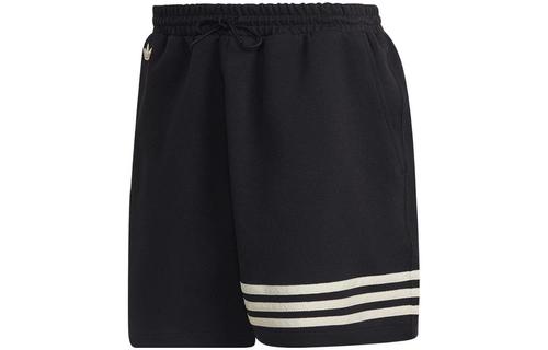 Adidas Originals Classic Three stripe Series Casual Shorts Men s Black HN6594 XS чёрный