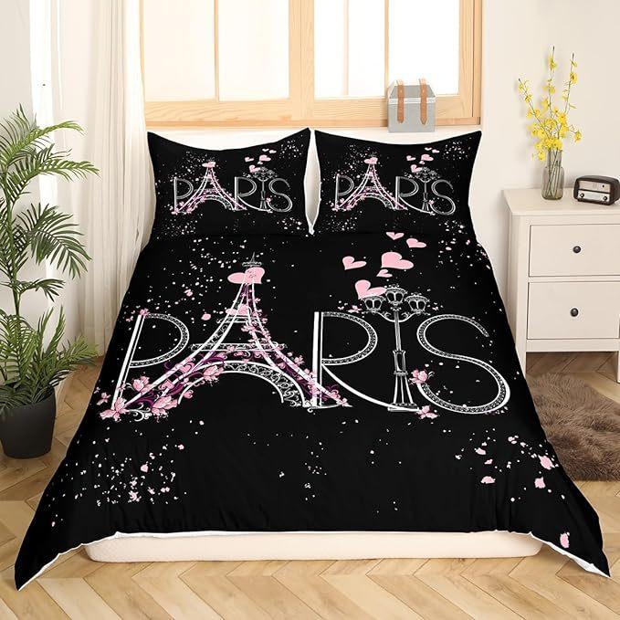 3D Valentine's Day Duvet Cover 2/3 Pieces Romantic Love Bedding Set AU/DE/EU Full Size Luxury Duvet Cover Polyester Soft Couple Cover