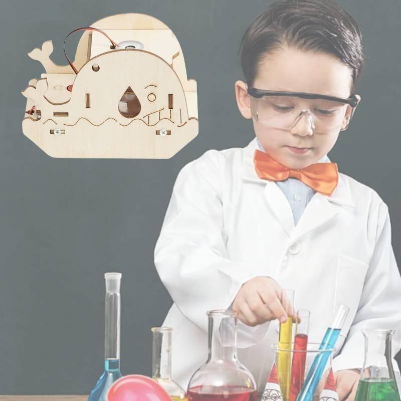 Diy Wooden Smart Science Experiment Kit Handmade Humidifier Educational Toy Set A-32