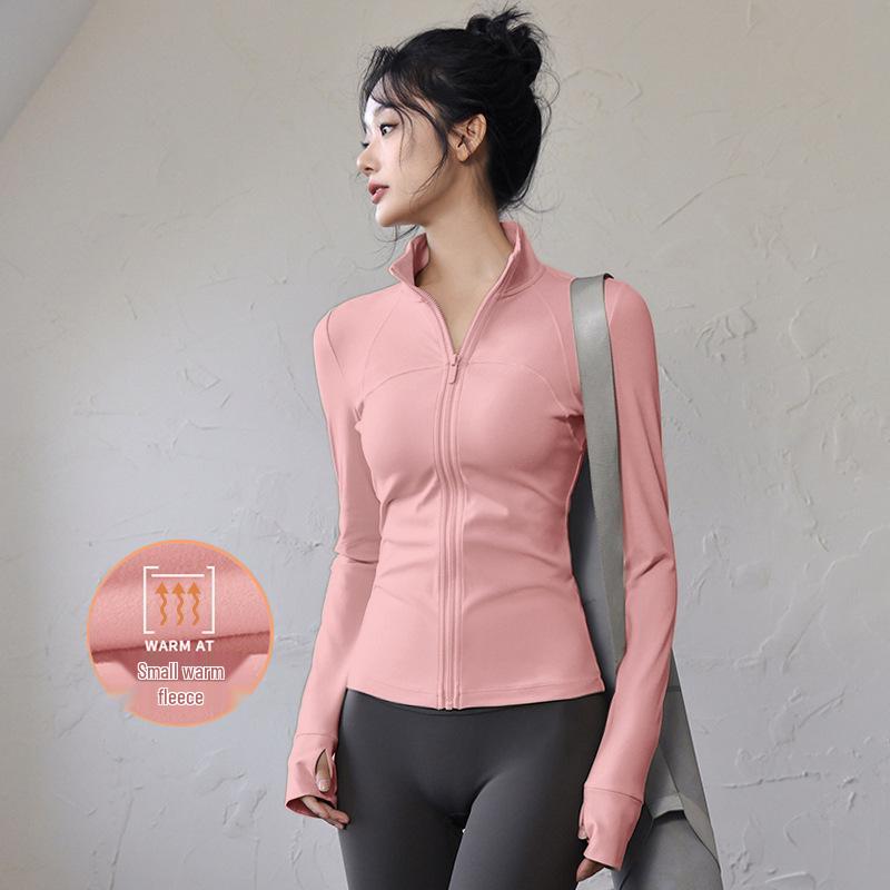 Women's Quick-Dry Long Sleeve Yoga & Running Top - Slimming, Professional Fitness Outerwear