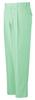[COCOS Nobuoka] A-743 Hose mit einer Falte, Pudergrün, 100