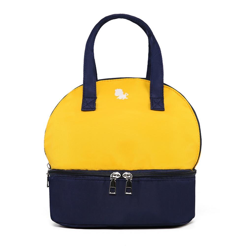 Portable Split Type Storage Bag Lightweight Lunch Bag Durable Mommy Bag  Drink