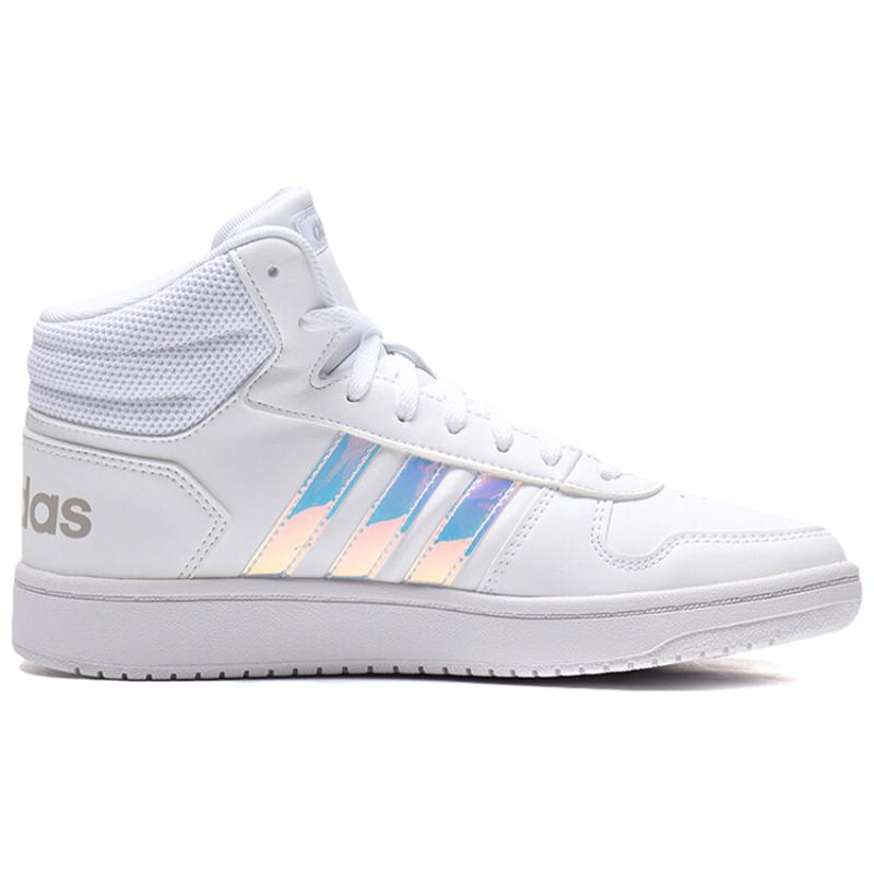 Adidas Hoops 2.0 Mid 'White Bluepurple' Women's Sneakers EH3414