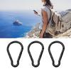 Camping Hiking Carabiner Clip with Spring Snap Lock Aluminum Alloys Carabiner Keychain Hook Clip Spring Link Carabiner