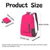 [Getrays] 25L Lightweight Foldable Large Capacity Nylon Trekking Daypack, Water-Resistant Small Travel Bag, Unisex, Suitable for Camping, Hiking,