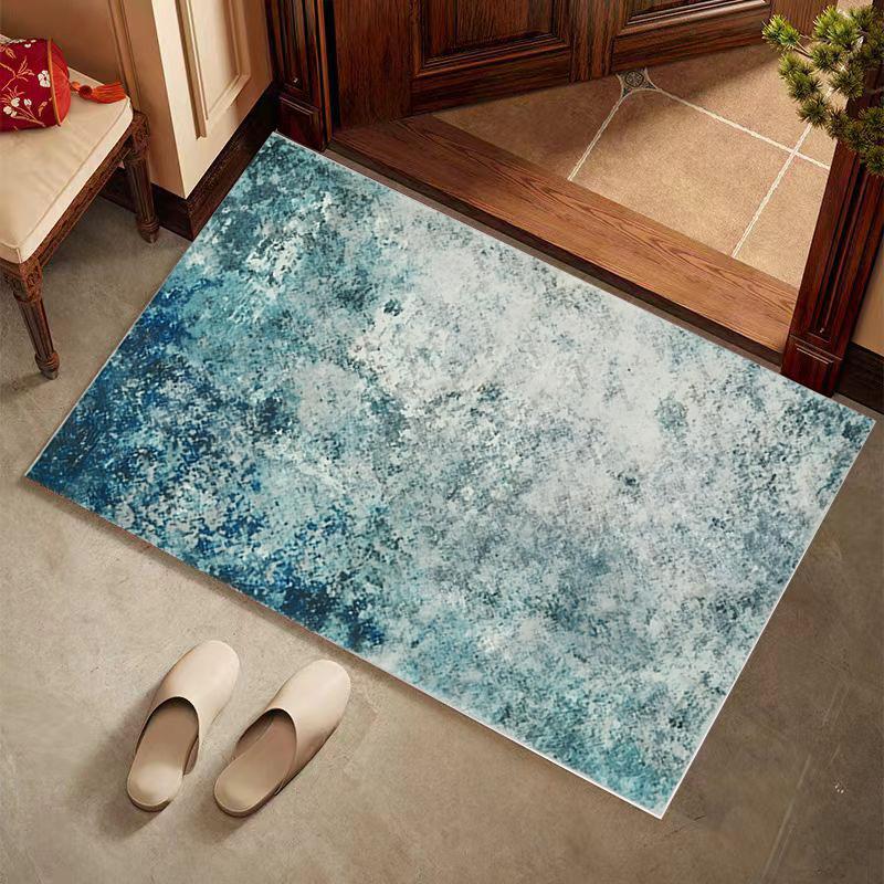

New Modern Abstract Doormat Living Room Kitchen Bathroom Entrance Hall Laundry Washable Dirty Resistant Carpet 40X60CM (1.3X2FT