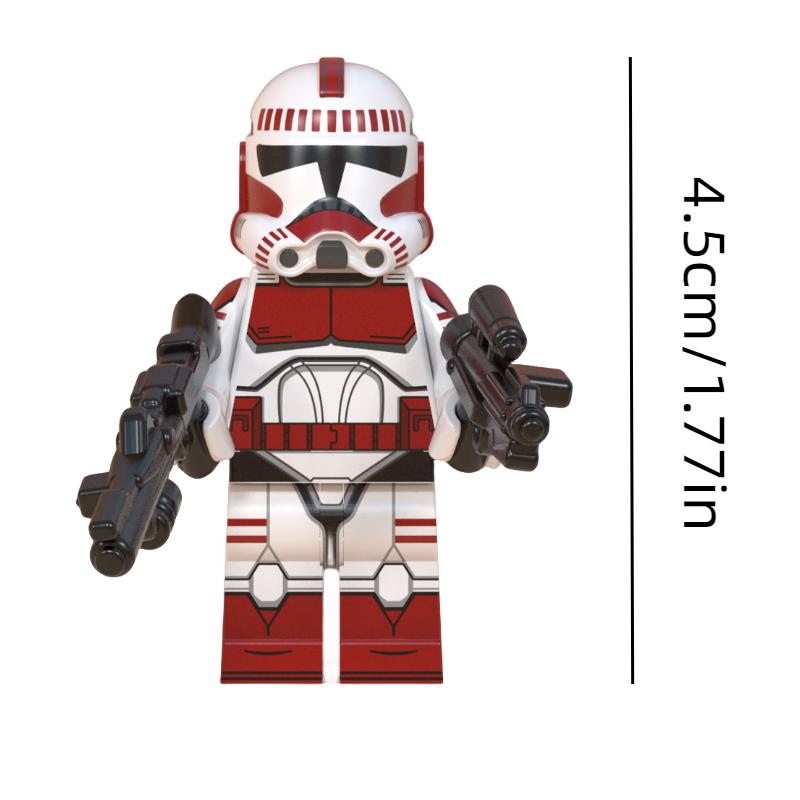 Shock Star Wars Trooper Mini Figures Assembly Building Blocks Diy Kids Gift Toy