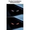 Wireless Solar Demon Eye Light Solar Powered Vehicle Signal Lights  Car Interior