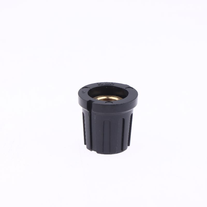 5Pcs Pn-8F 16*14.5Mm Striped Plastic Knob Cap With Copper Core Electronic Instrument Switch Caps Inner Hole 6.35Mm