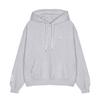 003 ‘A’ Logo Sweat Hoodie White Oatmeal