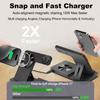 Magnetic 3 in 1 Wireless Charging Station for Magsafe iPhone 12-17 Series, Charging Station for Multiple Devices, Mag-Safe Wireless Charger Stand for