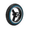 LYH L002 8,5 Zoll Waben Vorderradnabe Elektroroller Vorderreifen Ersatzteile für Kugoo M4 Roller Blau