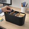 Save Space Toothbrush Holder Detachable Makeup Brush Organizer Desktop Storage Box  Bedroom