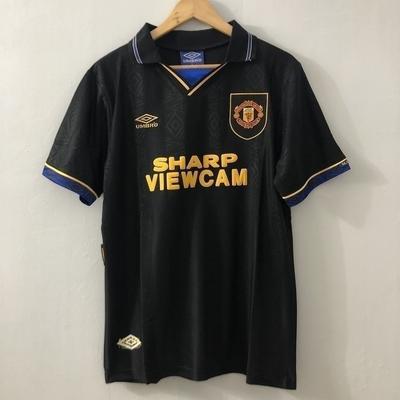 93-94 Klub z Manchesteru Manchester United czarny Nr. 7 CANTONA retro koszulka piłkarska transgraniczna