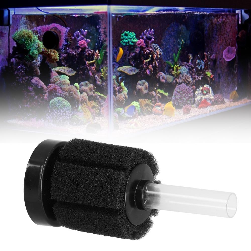 1 Set of 2 Plastic Biochemical Sponge Filter Non-Toxic Durable Pneumatic Fish Tank Filter Sponge Debris Cleaning