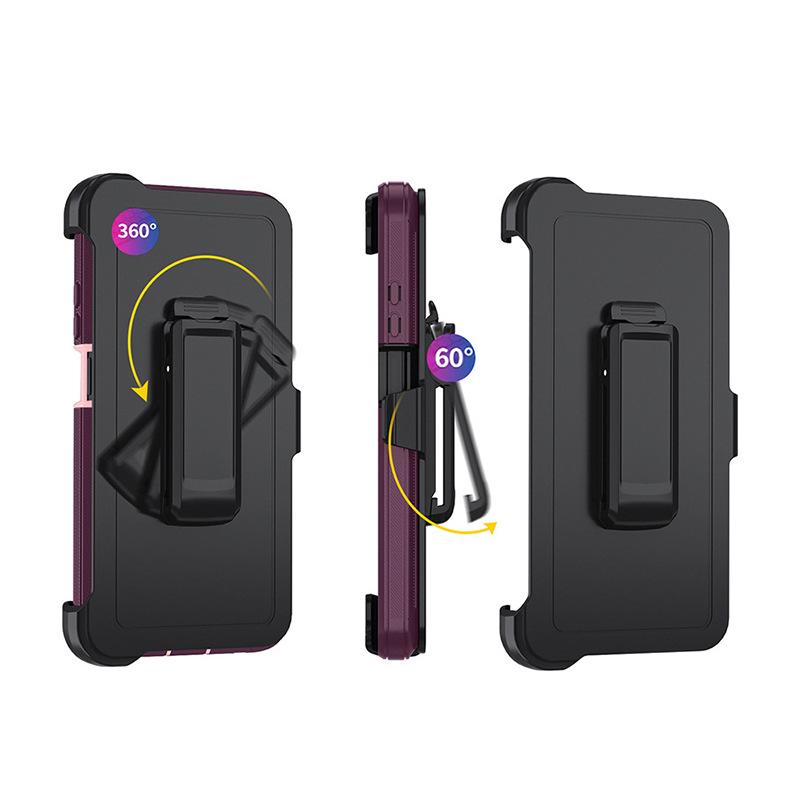 MOTO G Play 5G 2024 Three-in-One Protective Case: Full Coverage, Three-Proof Design