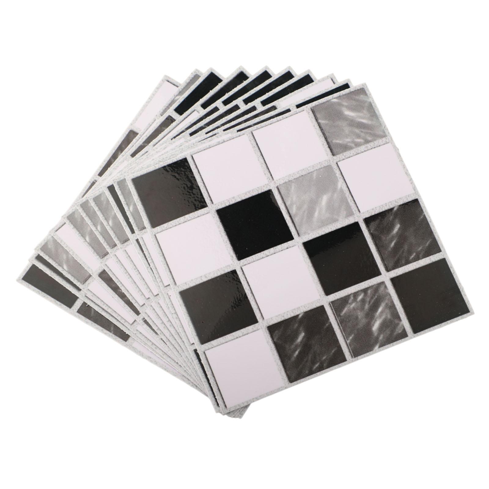 

Легко использовать наклейки для плитки 10*10см 10шт 3D дизайн