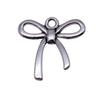Pendants Bow With Crown Charms For Princess Themed Jewelry Making Alloy