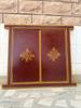 Handmade Wooden Jharokha Wall Hanging: Royal Hunting Scene, Festival Decor Frame