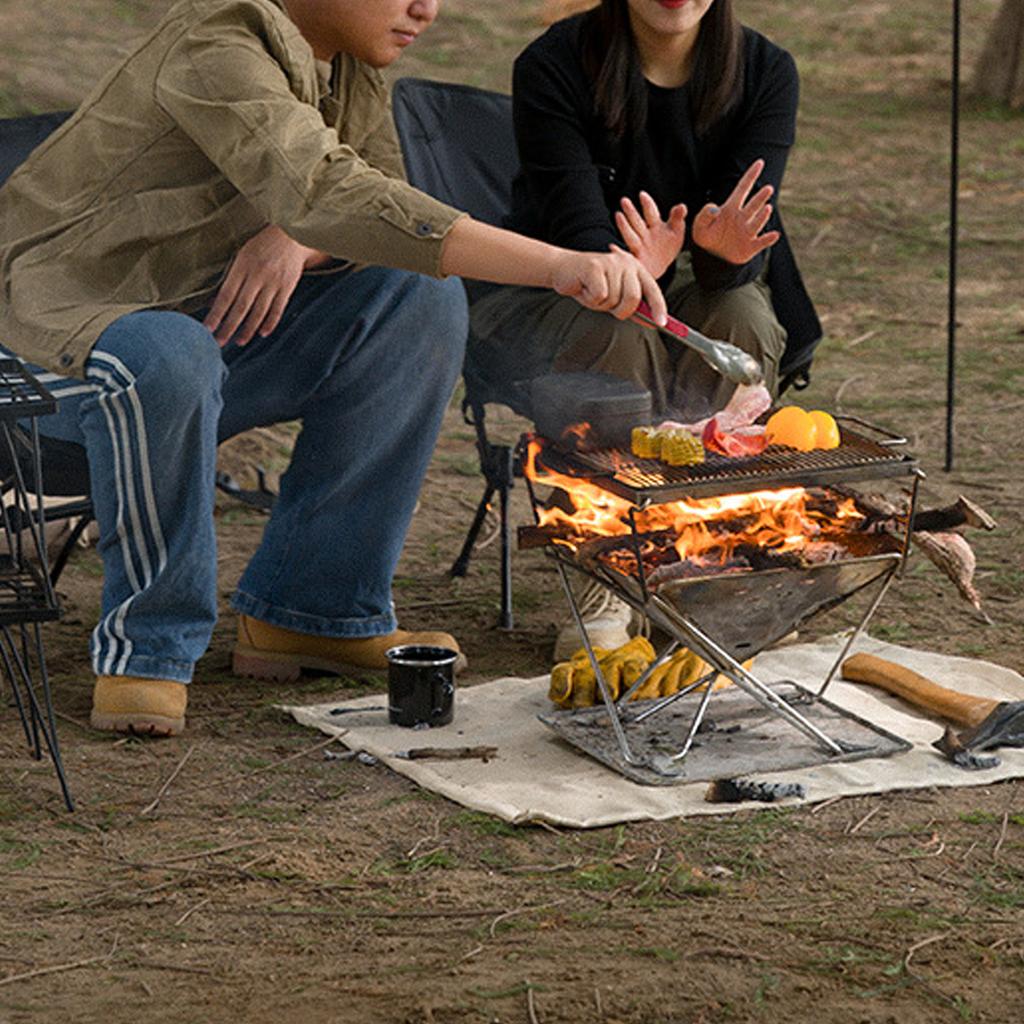 Fireproof Mat Fire Blanket Fire Pit Mat Under The Grill Protective Mat Fire Retardant Blanket