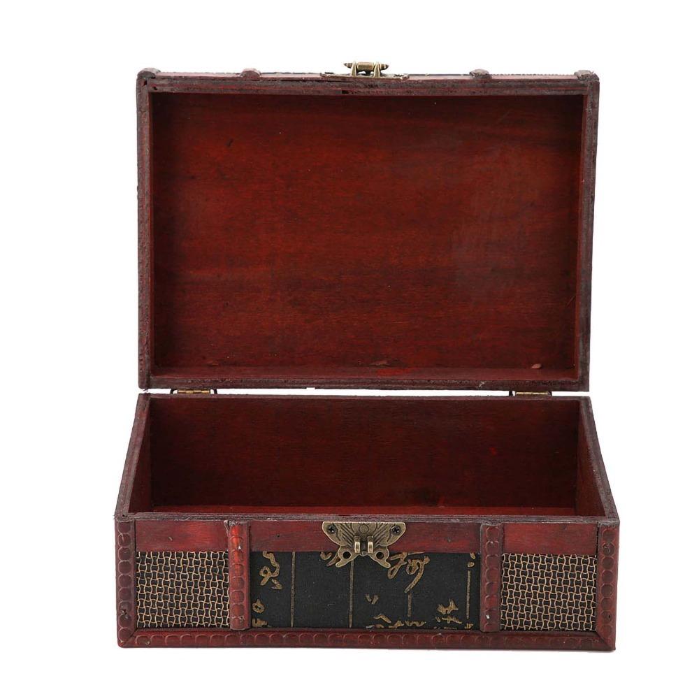 Chinese-Style Wooden Storage Box Small Book Storage Box Jewelry Storage Box For Books B
