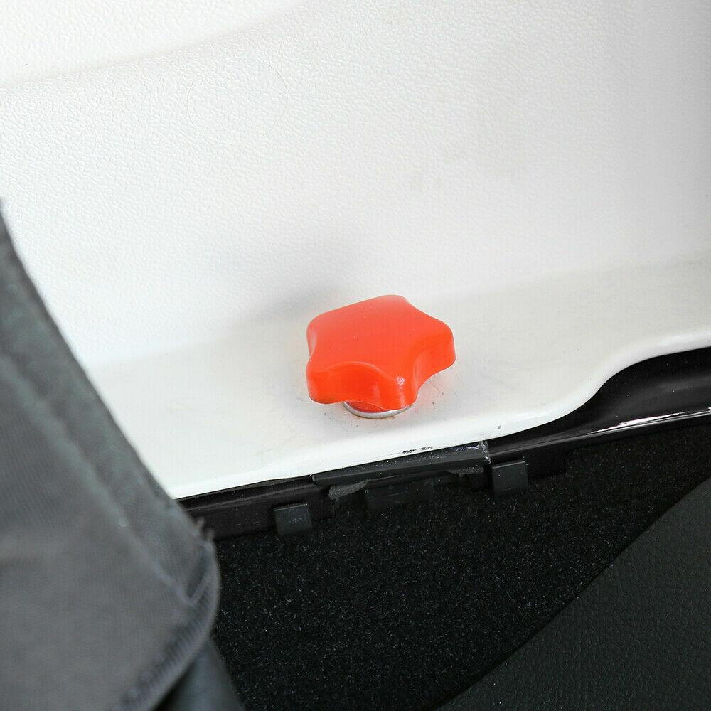 Red Hardtop Removal Bolts Roof Thumb Screws for 4-Door Jeep Wrangler JK JL 2007+