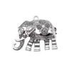 Retro Elephant Charms Alloy Animal Pendants For Jewelry Making Handmade Supplies