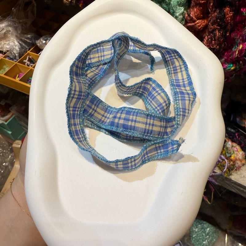 

Летний дофаминовый тканевый ремешок на запястье и веревка для ожерелья, многоцелевой цветной ремешок для переноски...... .. Color 4