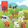 Big Size Building Blocks Animal Accessorie Sets Rabbit Fish Bear Chicken Pig Block Duck Dog Cat Brick Horse Cow Sheep Toys Gifts