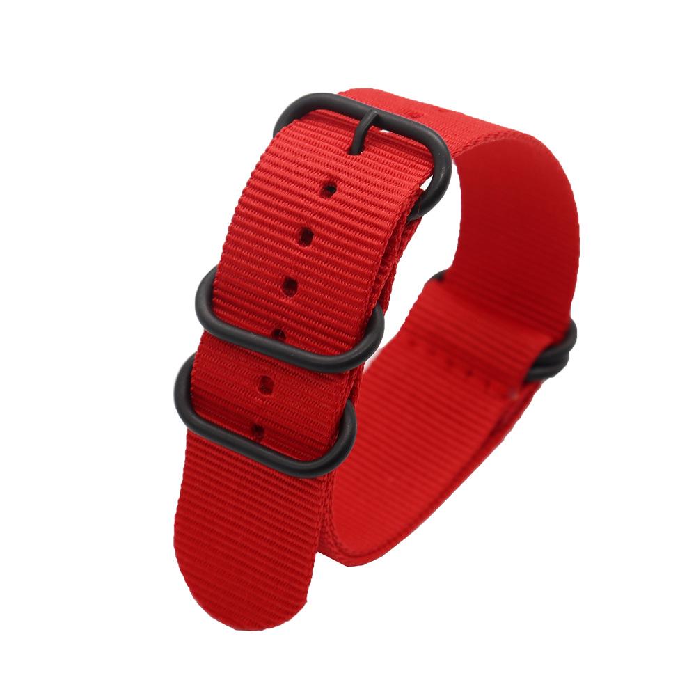 NATO Thickened Nylon Watch Strap - Woven Canvas Bracelet (18-24mm)