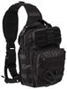 Assault Pack 10L Backpack with MOLLE System Tactical Black Mil-Tec One-Strap -