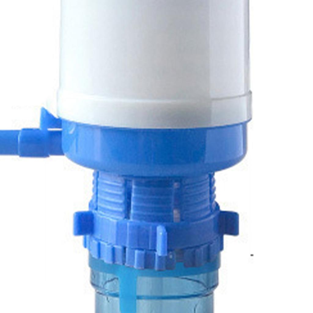 Manual Water Dispenser TPE PP Portable Hand Pressure Drinking Water Bottle Pump for Home Travel