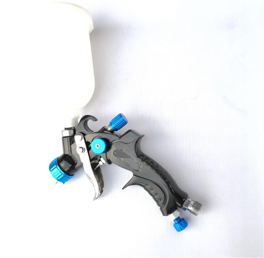 Mini HVLP Spray Gun Car Detail Touch Up Paint Sprayer Spot Repair 1.0mm w/ Cup