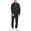 Nike Logo Baskılı Desen Bağcıklı Kapüşonlu Uzun Kollu Sweatshirt Erkek Üstleri Siyah DQ6621-010
