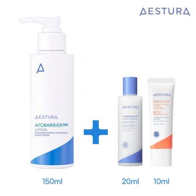 Atobarrier 365 Lotion Capsule Cream Essence, 180ml, 1 Set